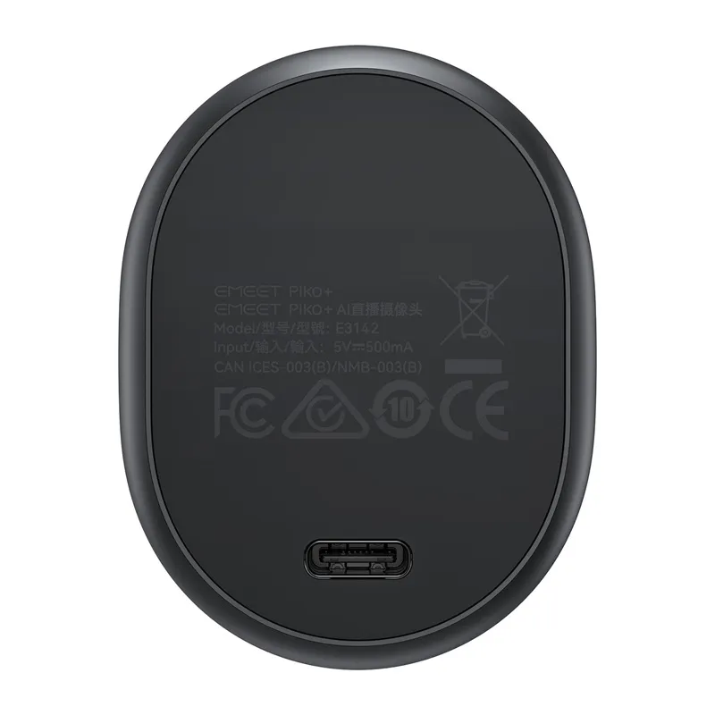 EMEET Piko Webcam (Black)